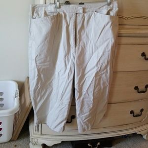 Vguc 18 Talbots Khaki capris